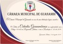 FECHANDO O MÊS DO CENTENÁRIO, CÂMARA DE GUANAMBI ENTREGA TÍTULOS DE CIDADÃOS GUANAMBIENSES.