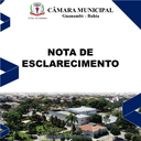 NOTA DE ESCLARECIMENTO